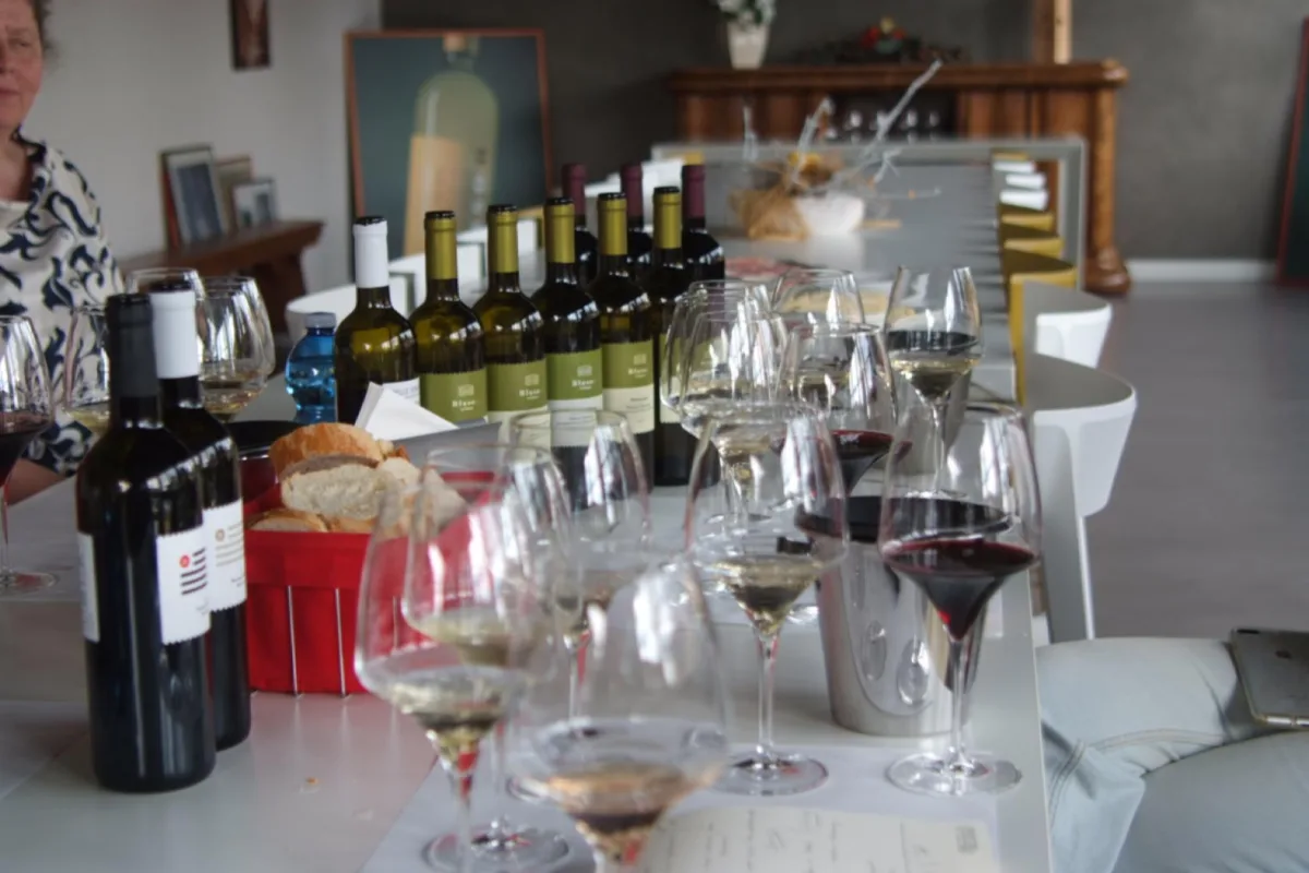 Italiaanse Witte Wijn Blason Proeverij