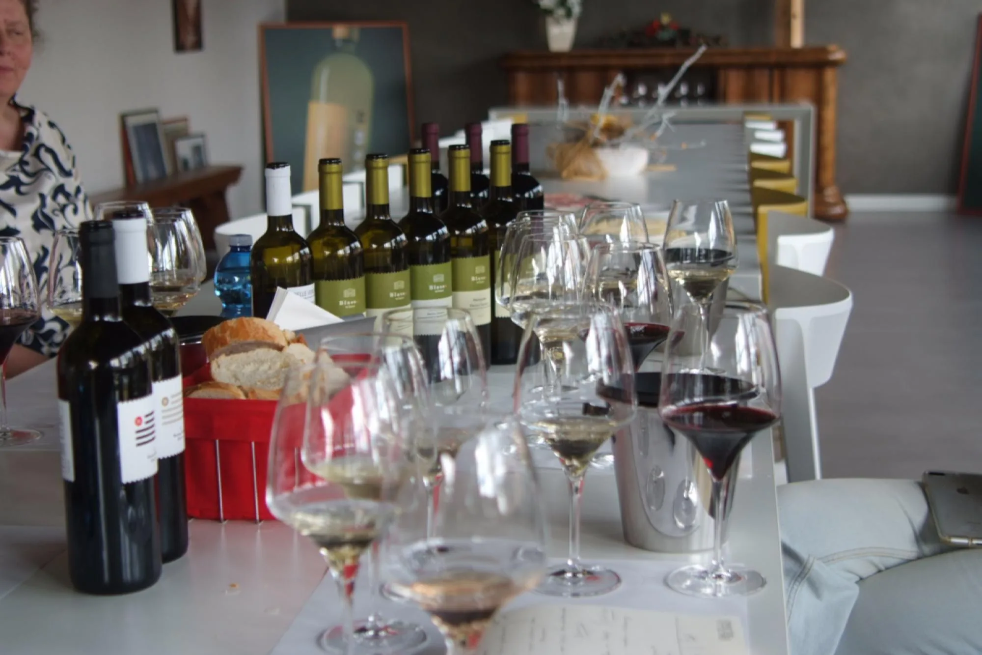 Italiaanse Witte Wijn Blason Proeverij