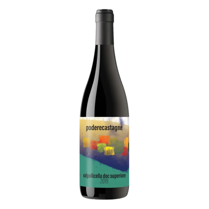 Poderecastagne Valpolicella Superiore DOC 2019 Biodynamisch - Afbeelding 1